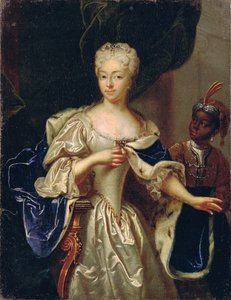 ブランズウィック-リューネブルグのシャーロット王女の肖像、1728年（ペアについては347496を参照）
